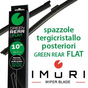 SPAZZOLE TERGI POSTERIORI I-MURI FLAT